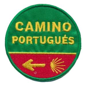 Aufnäher Camino Portugués - Grün