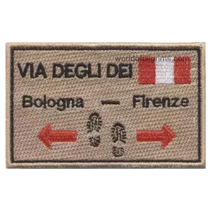 Aufnäher - Via Degli Dei - Bologna > Firenze