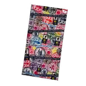 Scarf / tube scarf - Way of St. James stamp