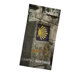 Scarf / tube scarf - Way of St. James signpost